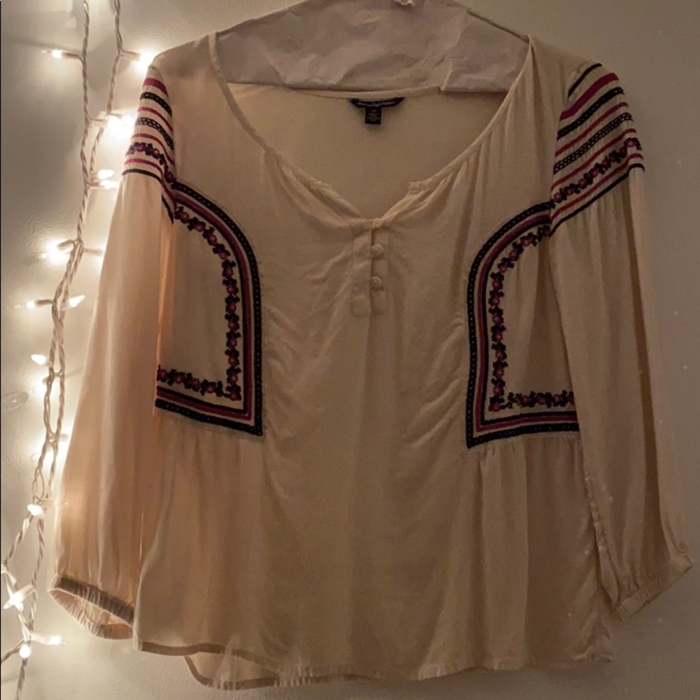 American Eagle boho long sleeve